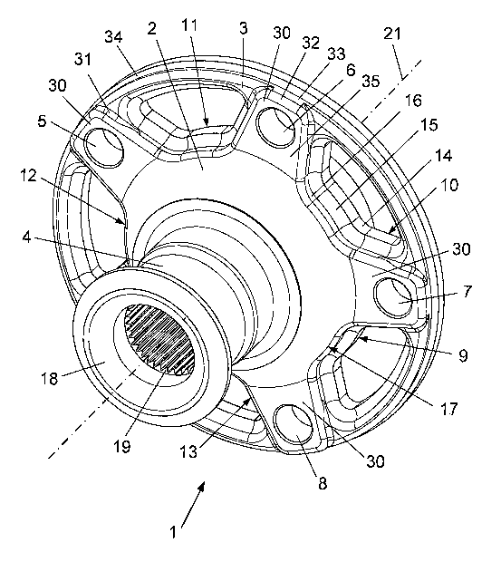 A single figure which represents the drawing illustrating the invention.